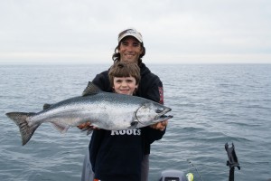 Noah's 17 lbs Chinook Salmon