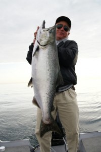 Max with a big Salmon